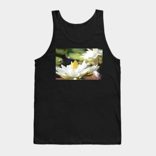 Flower with Bee Tank Top